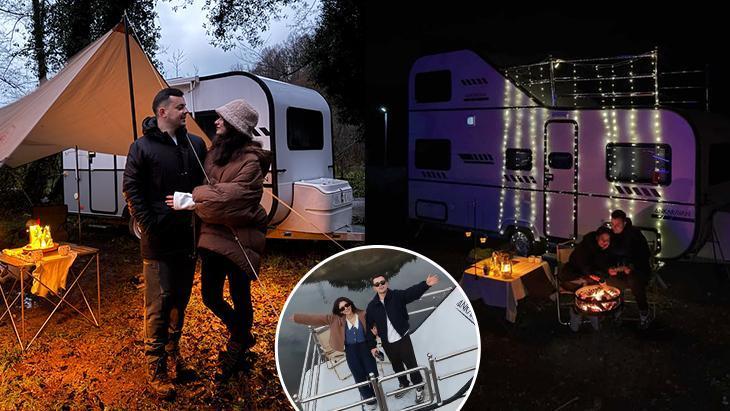 Düğün takılarıyla karavan aldılar! 'İlk yolculuktan sonra bunun bir tatil olmadığını anladık'