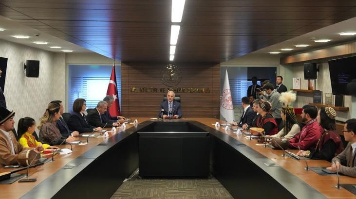 Bakanlıkta Nevruz buluşması! Türk dünyası Ankara'da tek yürek oldu