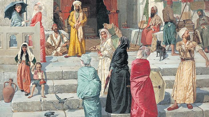 Osman Hamdi Bey’in ‘Cami Kapısında’sı rekor fiyata satıldı