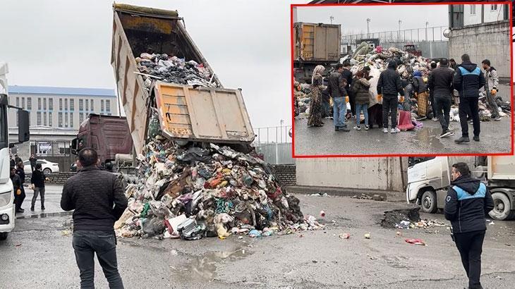 Esenyurt'ta çöp kamyonundaki servet! Didik didik arandı, bulundu