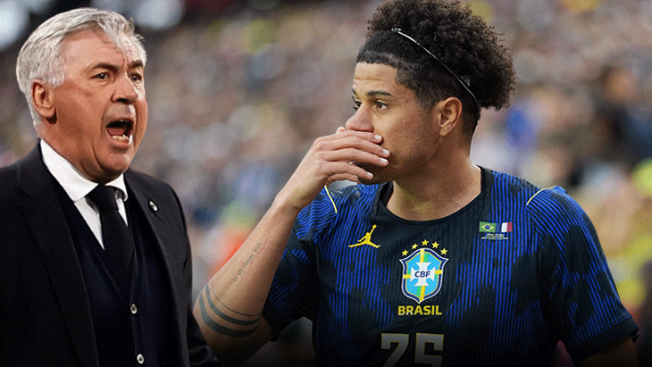 Brezilya'da Carlo Ancelotti'den Gabriel Sara sözleri! 'Rolünü iyi oynadı'
