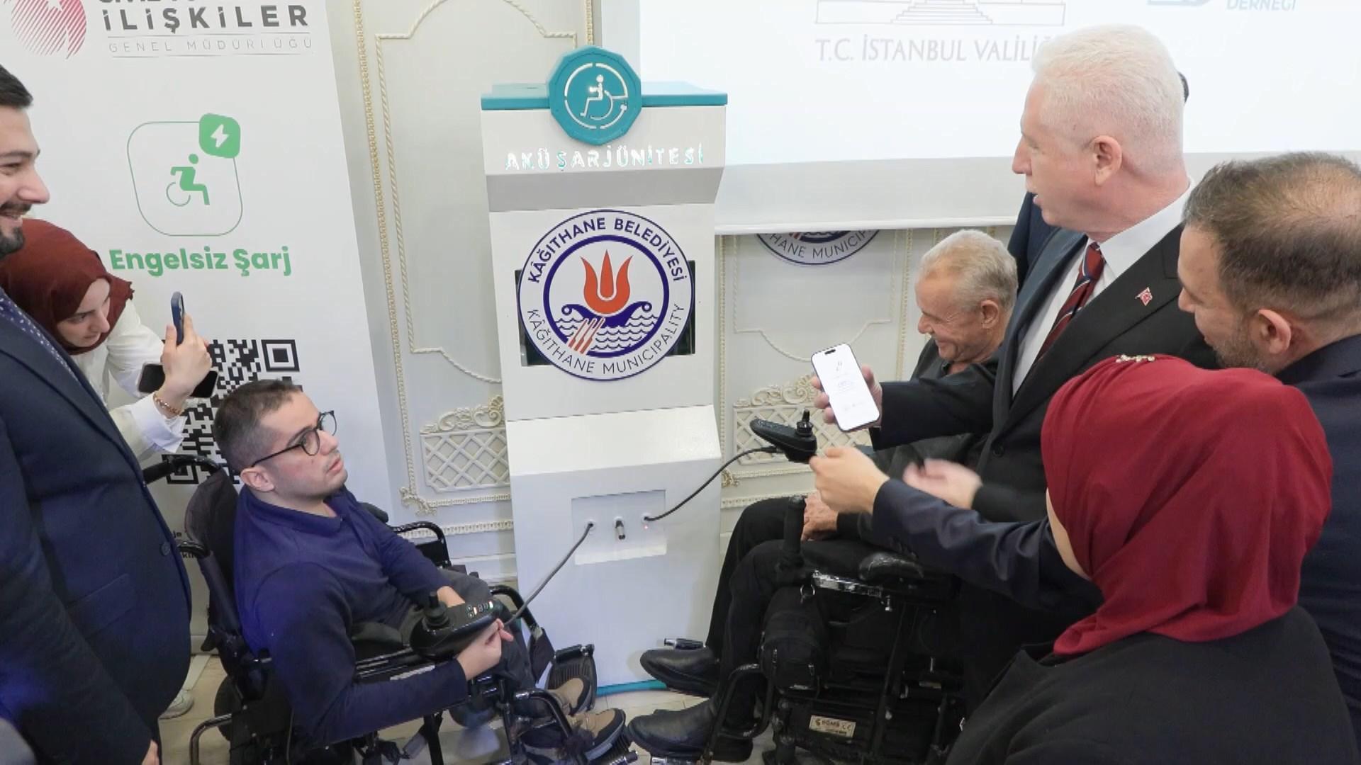 Vali Gül 'Engelsiz Şarj' akıllı telefon uygulamasının tanıtımına katıldı