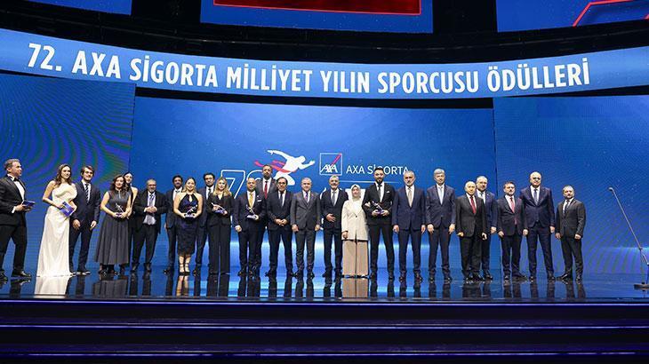 72. AXA Sigorta Milliyet Yılın Sporcusu Ödülleri sahiplerini buldu
