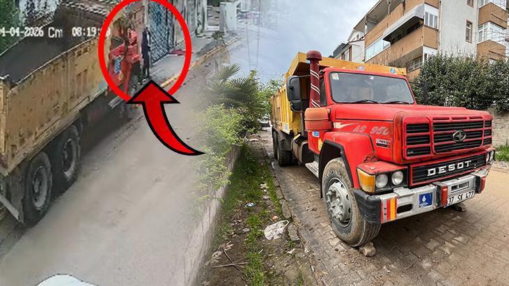 Kocaeli'de kan donduran kaza! Kamyon, kaldırımdaki yayayı öldürdü