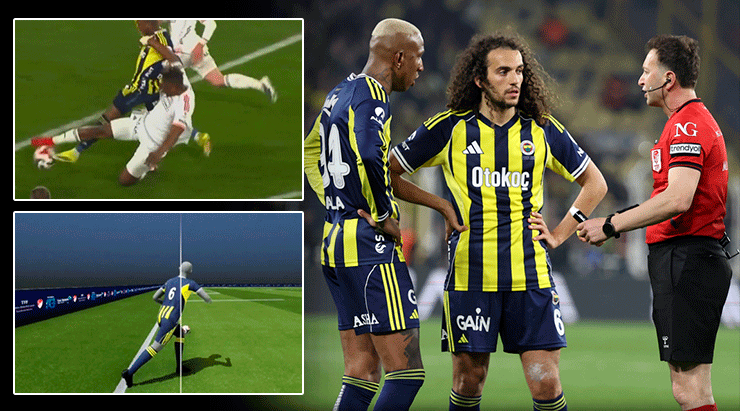 Fenerbahçe-Beşiktaş maçının tartışmalı penaltı pozisyonuna eski hakemler son noktayı koydu! 'İkinci hamlesi engellendi'