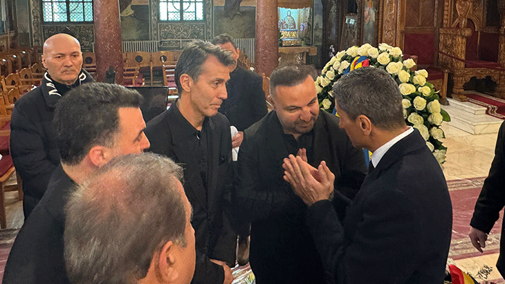 Mircea Lucescu son yolculuğuna uğurlandı