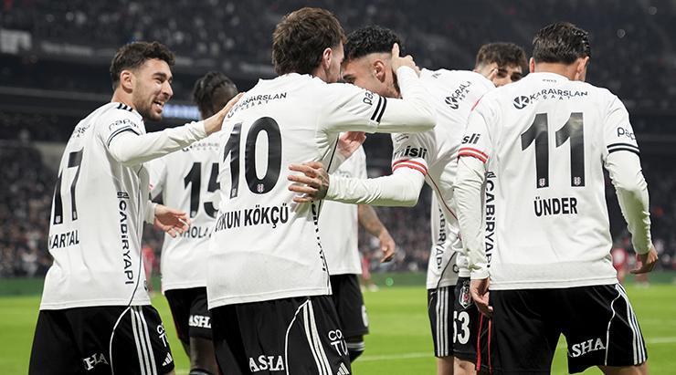 SON DAKİKA | Süper Lig'de Beşiktaş, 6 gollü maçta Antalyaspor'u mağlup etti!