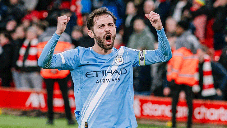 Bernardo Silva, Manchester City'e resmen veda etti