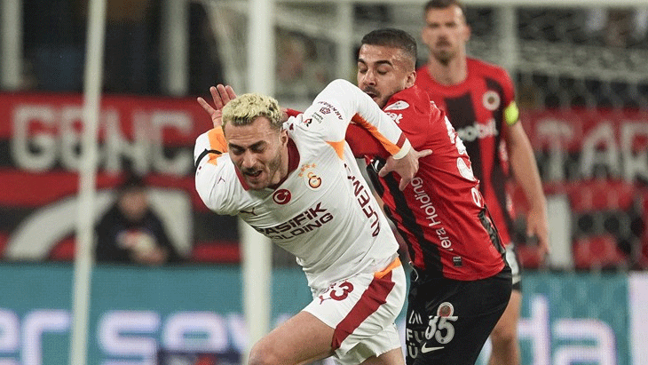 CANLI | Galatasaray deplasmanda hata yapmadı! Zirvede puan farkı açıldı