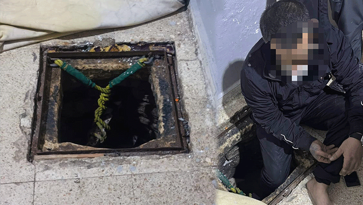 30 yıllık hükümlü kuyuda saklanırken yakalandı! Mutfakta gizlenen düzenek ortaya çıktı