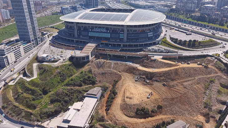Galatasaray'ın Aslantepe Kapalı Spor Salonları ve Kamp Tesisi’nde temel 23 Nisan'da atılıyor!