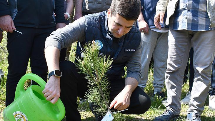 Düzce'de MHP Genel Başkanı Bahçeli adına hatıra ormanı oluşturuldu