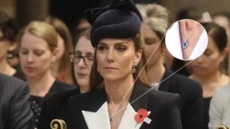 Prenses Diana'dan bugüne! Kate Middleton'ın Anzak Günü taktığı nadir mücevherin hikâyesi
