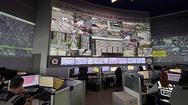 SON DAKİKA İstanbul, 1 Mayıs Emek ve Dayanışma Günü'nde 35 bin kamerayla izlendi
