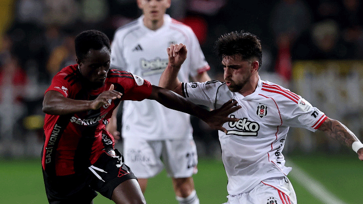 SON DAKİKA | Beşiktaş'a 45 dakika yetti! Siyah-beyazlılar 2 golle kazandı