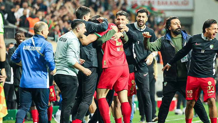 Süper Lig'e yükselen 2. takım Amedspor oldu! 6 gol sesi