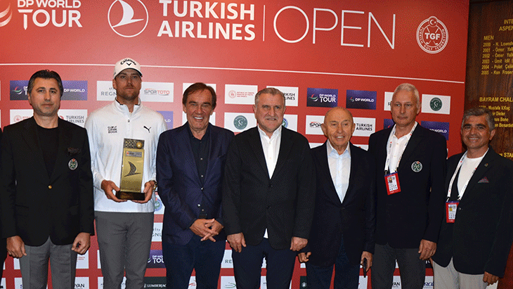 Turkish Airlines Open 2026 Golf Turnuvası'nda şampiyon İsveçli Lindberg