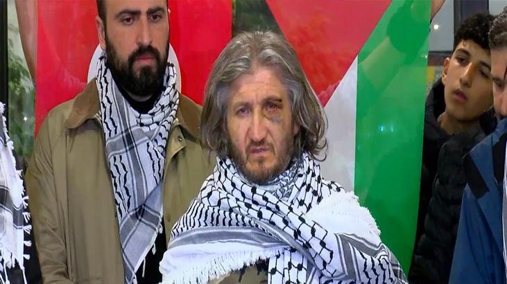 İsrail tarafından alıkonulan Sumud Filosu aktivisti Hüseyin Oral İstanbul'a geldi