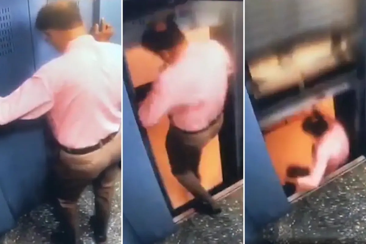 Asansörden inmek için adımını attı ama... Sonrası korkunç