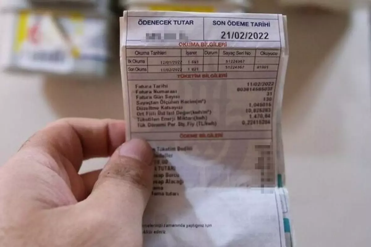 Doğal gaz faturalarında yeni dönem