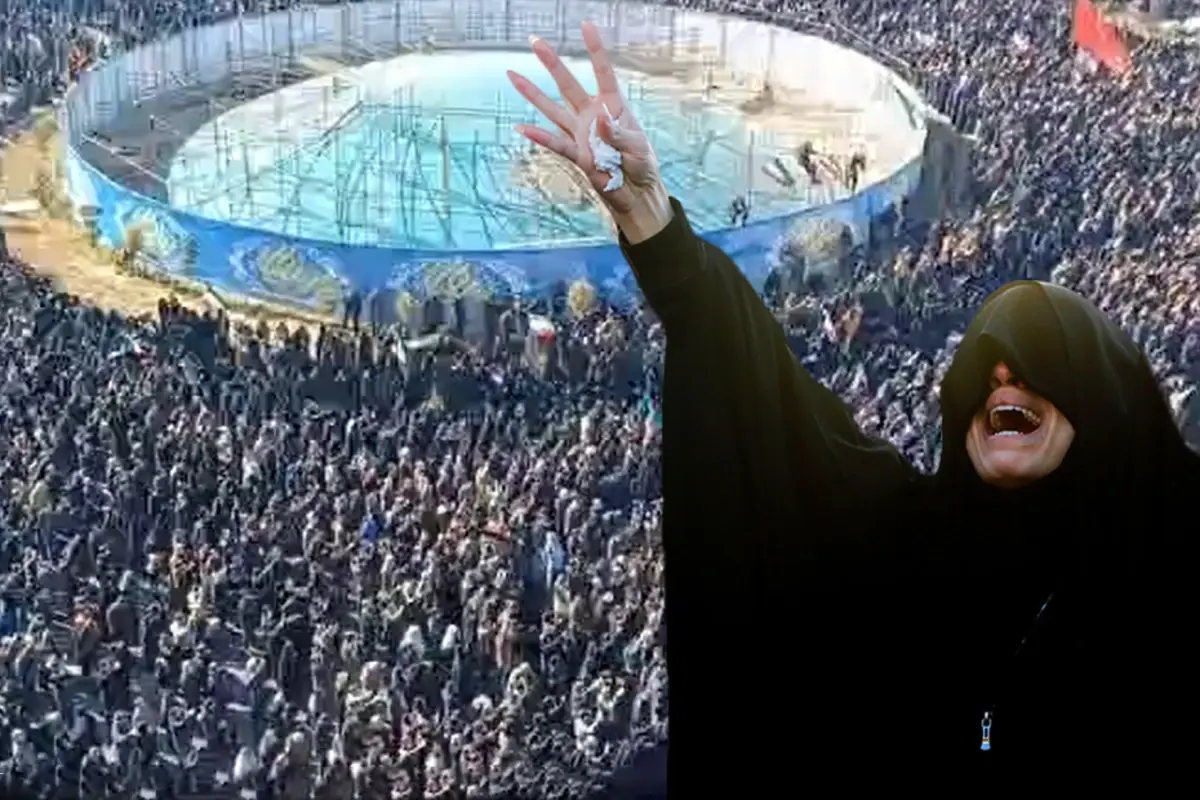 Hamaney'in ölümü sonrası Tahran'da mahşeri kalabalık! Sayı giderek artıyor