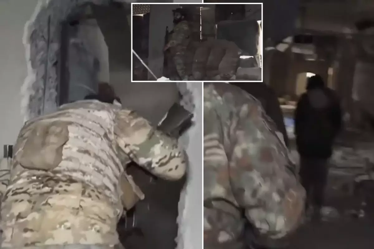 İlk kez görüntülendi! Halep'ten kovulan YPG, hastanenin altını tünel yapmış