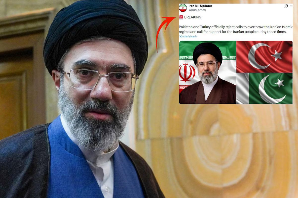 İran medyasında çıkan habere bakın: İki ülkenin bayrağıyla servis edildi