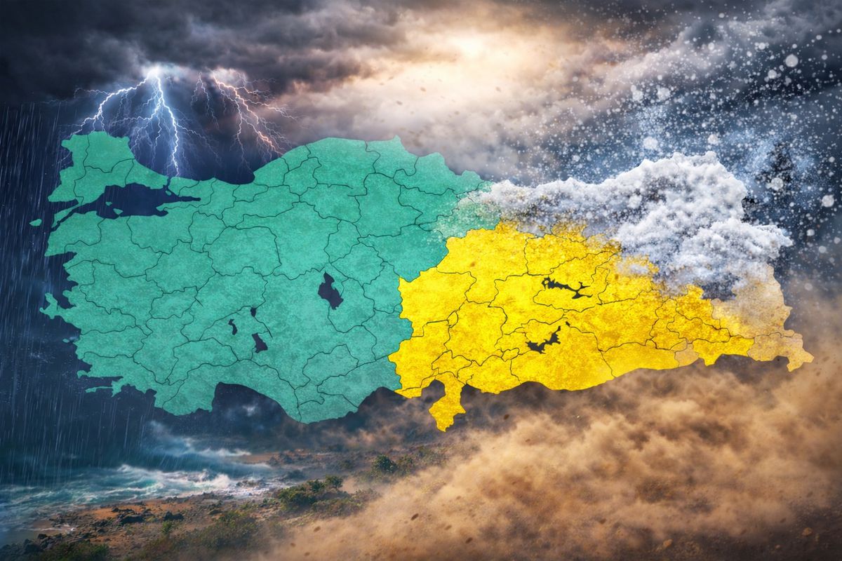 Meteoroloji alarm verdi! 19 il için sarı kodlu kritik uyarı