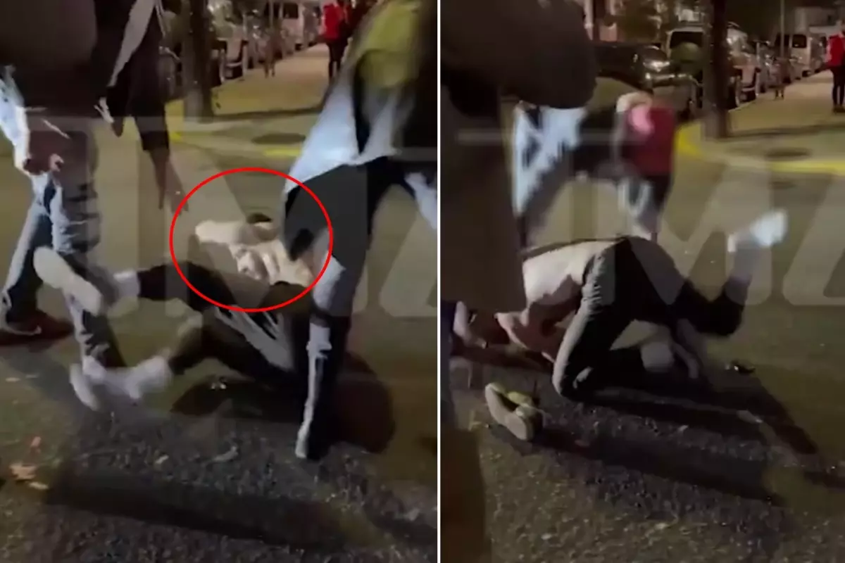 Olay görüntü! Ünlü oyuncu çıkan kavgada ağır şekilde darbedildi