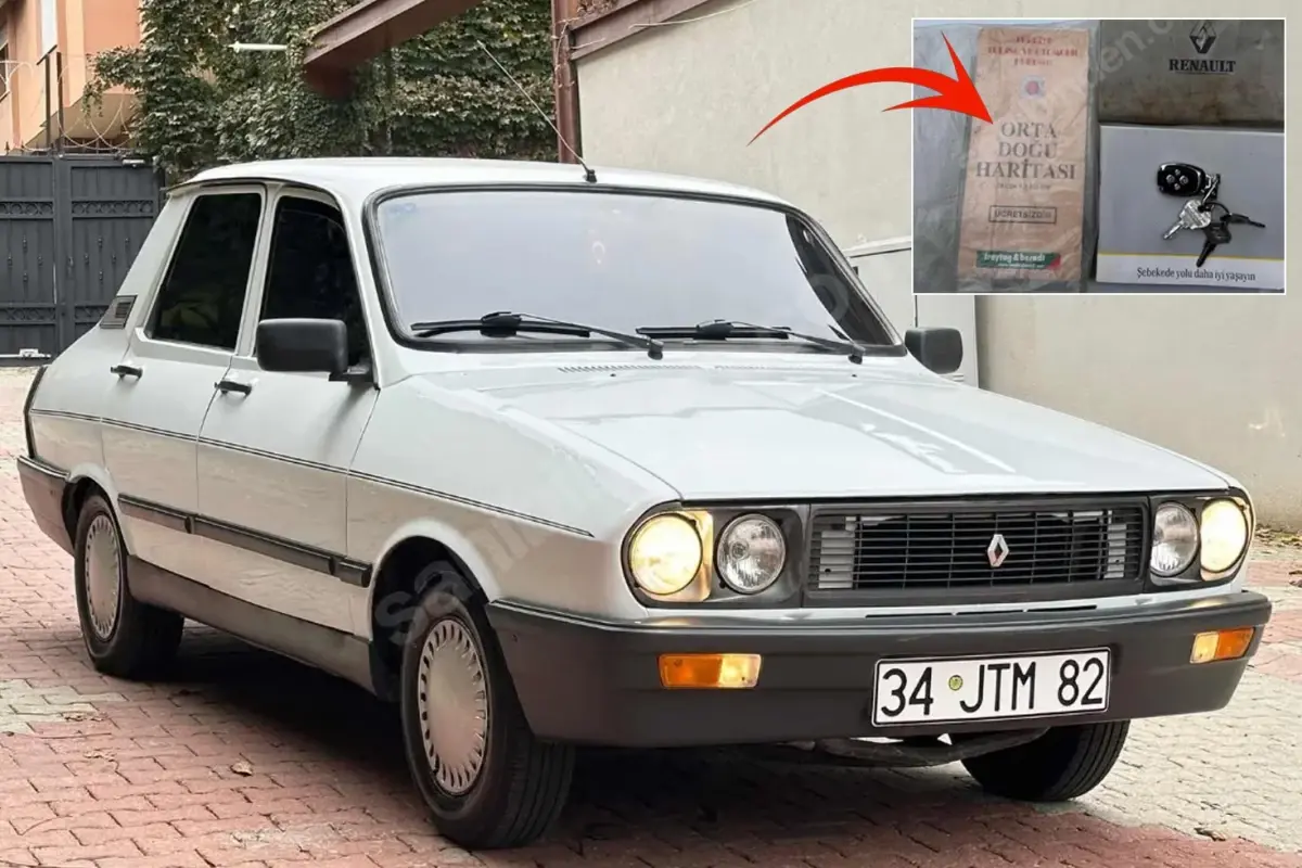 Zamanlama manidar: JİTEM plakalı "Beyaz Toros" satışa çıkarıldı