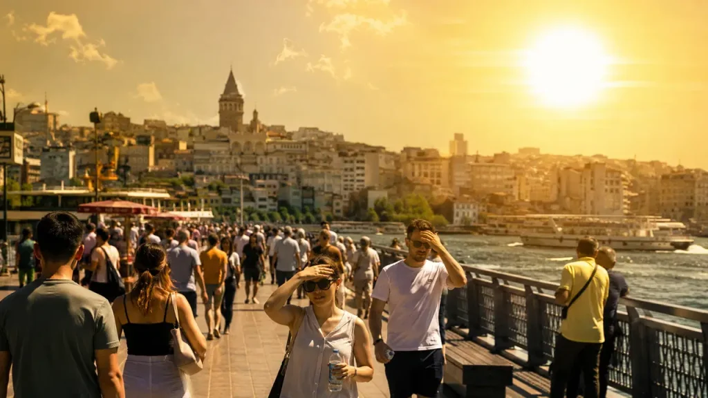 AKOM’dan İstanbul’a sıcaklık uyarısı: 35 dereceye yaklaşacak!