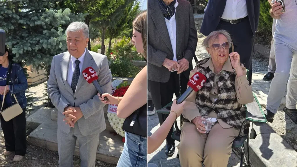 Gazetemiz eski yazarı Arcayürek yitirilişinin 11’inci yıldönümünde gömütü başında anıldı: ‘Cumhuriyetimiz Cüneyt gibi gazetecilere muhtaç’