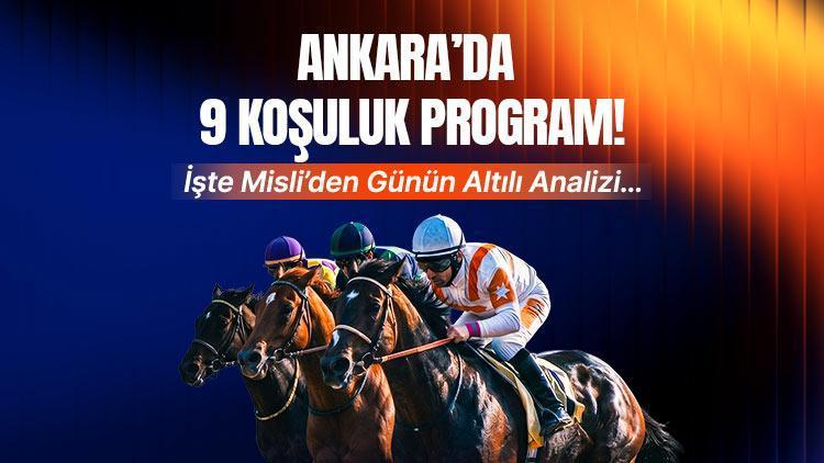 Ankara’da 9 koşuluk program! İşte Misli’den günün altılı analizi