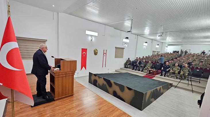 Bakan Güler’den KKTC 14. Zırhlı Tugay Komutanlığına ziyaret
