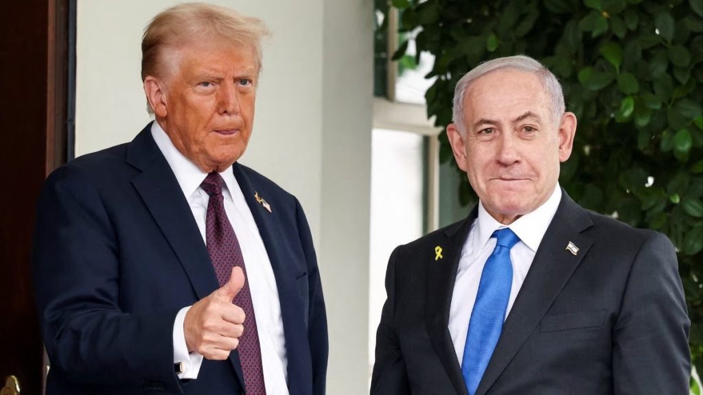 Donald Trump ve Binyamin Netanyahu bugün yüz yüze görüşecek