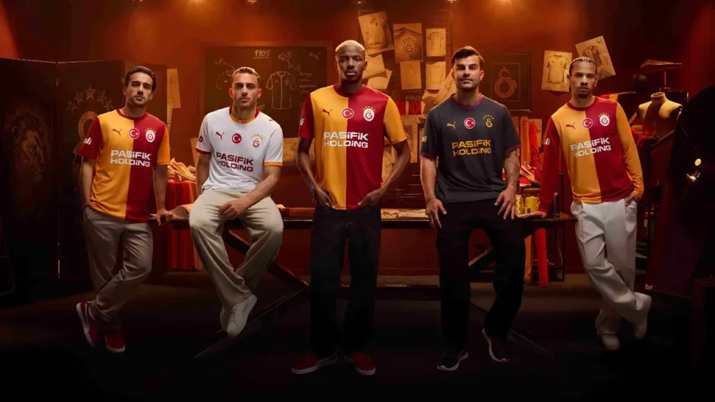 Galatasaray’ın yeni sezon formaları tanıtıldı