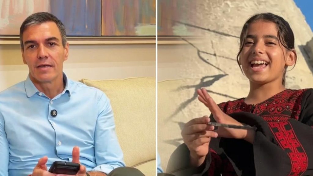 İspanya Başbakanı Sanchez’den Gazzeli çocuklara video mesaj