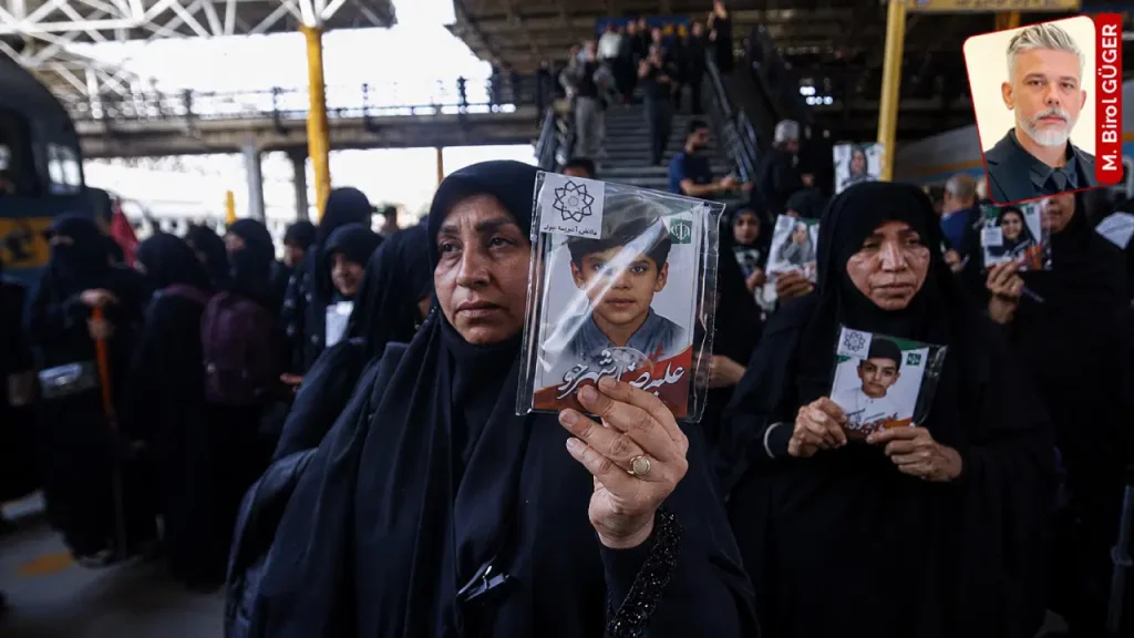 Minab’ta çocuklarını yitiren aileler Hamaney’e veda için Tahran’a geldiler