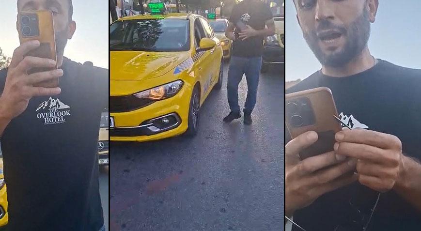 Taksiciler arasında yolcu kavgası! İkisi aynı anda kayıt açtı: Zorbalık mı yapacaksın
