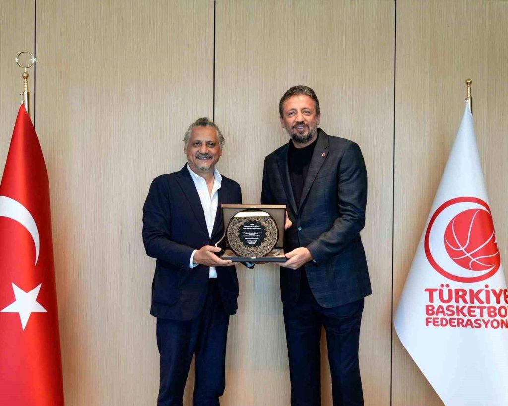 Y. Denizli Basket, TBF Başkanı’nı Ziyaret Etti