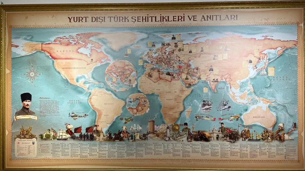48 ülke kayıt altına alındı: Dünyaya yayılan Türk şehitlikleri haritalandı