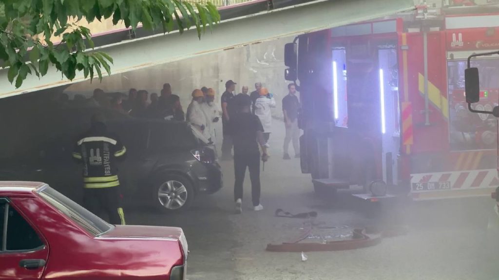 Adliye binasında yangın… Erzurum Cumhuriyet Başsavcılığı’ndan açıklama