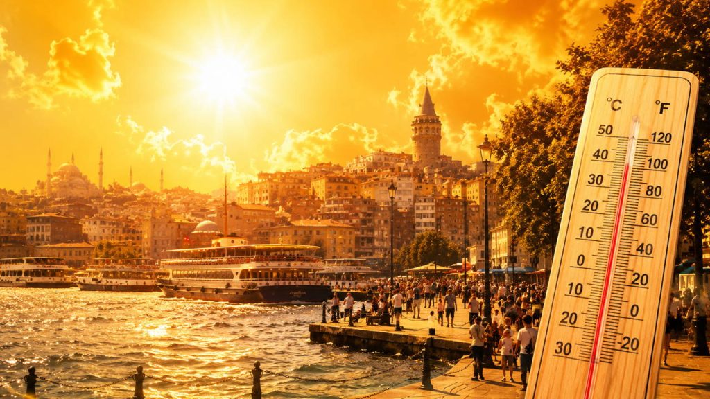 AKOM’dan İstanbul için ‘sıcak hava’ uyarısı: 6 derece birden artacak!