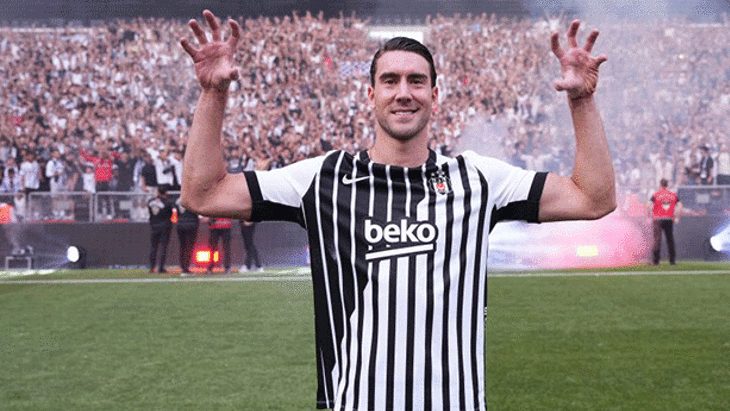 Beşiktaş, Dusan Vlahovic’i UEFA listesine ekledi! Kadrodan çıkan belli oldu