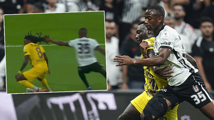 Beşiktaş’ta Djalo’nun hareketi gündem oldu! ‘Kırmızı kart için gaddarlık gerekiyor’