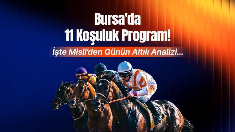Bursa’da 11 koşuluk program! İşte Misli’den günün altılı analizi
