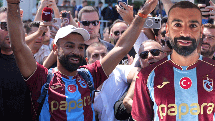 CANLI | Yeni transfer Mohamed Salah Trabzon’a geldi! “Daha önce böyle karşılama görmedim”