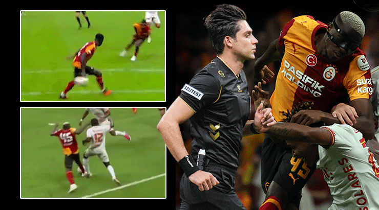 Galatasaray-Göztepe maçının tartışmalı pozisyonlarını Trio hakemleri değerlendirdi! ‘VAR müdahalesi doğru değil’