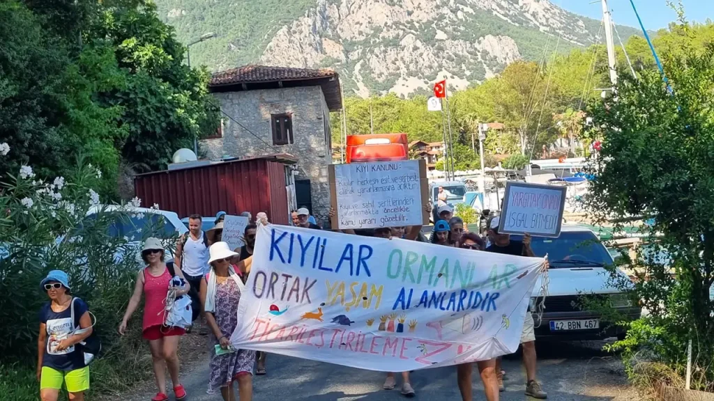 Gökova Ekoloji Meclisi’nden yetkililere açık çağrı: ‘Kıyılar halkındır, Anayasa uygulanmalıdır’