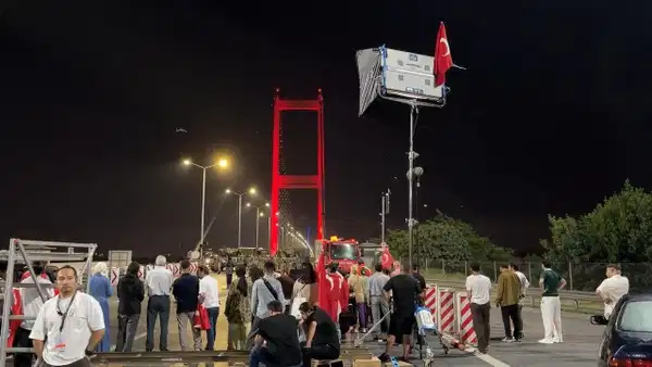 İstanbullular dikkat! 15 Temmuz Şehitler Köprüsü 3 gece trafiğe kapatılacak
